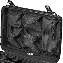 ペリカンケース　1520 ブラック PELICAN ( ペリカン ) 1520 BLK 防塵・防水仕様 ハードケース